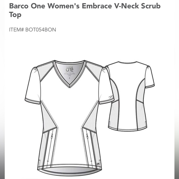 Barco One - Embrace Snake print scrub top - Picture 10 of 10